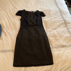 Club Monaco navy and grey dress